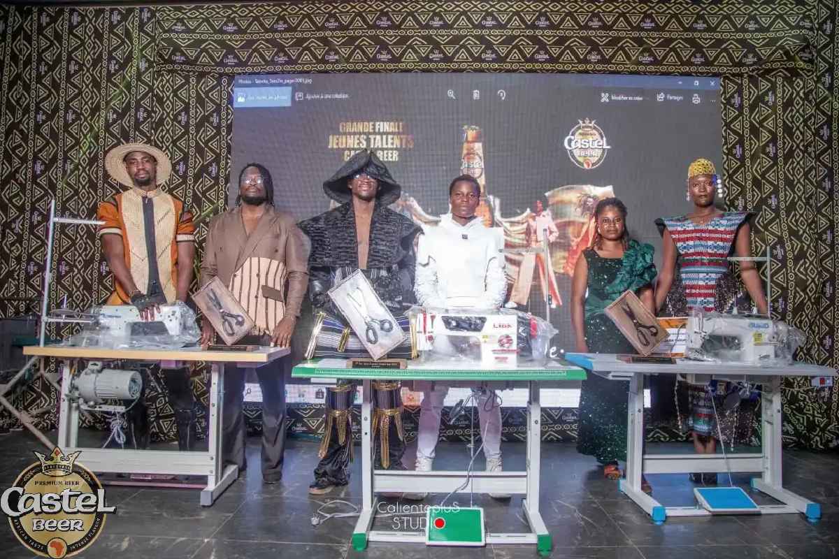 André Nignan de la marque M10, grand lauréat du concours Castel Jeune Talent – Stylisme