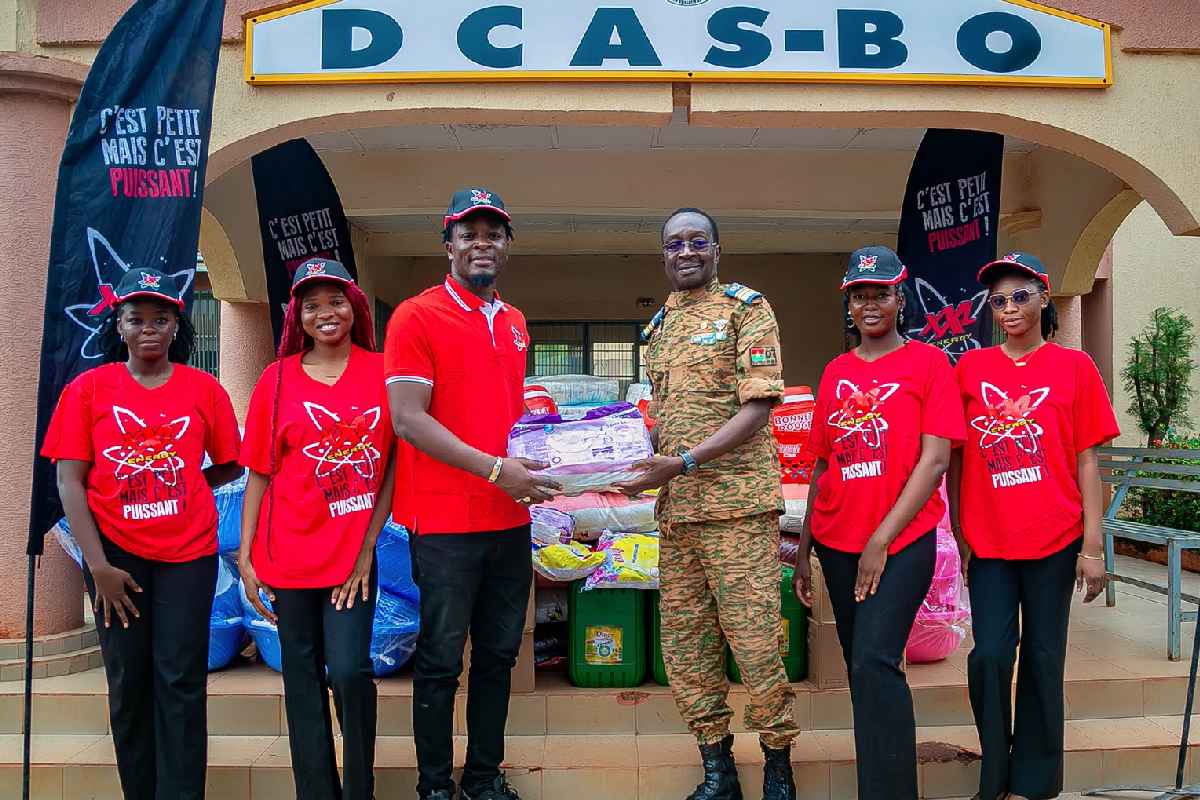 XXL Energy à la célébration de l’anniversaire de son ambassadeur