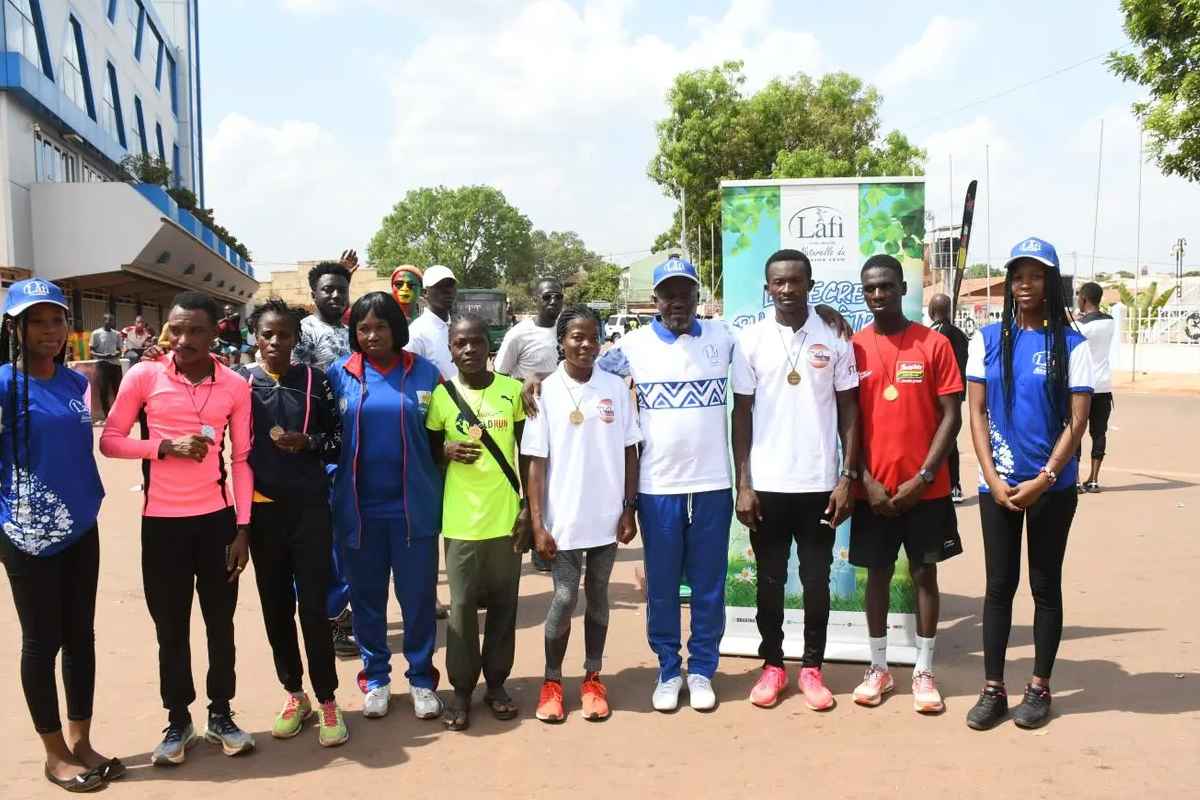 L’eau minérale naturelle Lafi, partenaire de la 5e édition du Marathon International de Sya