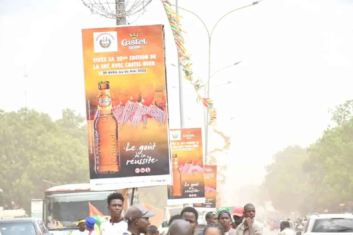 Castel Beer a accompagné la 20ème édition de la Semaine Nationale de la Culture (SNC)