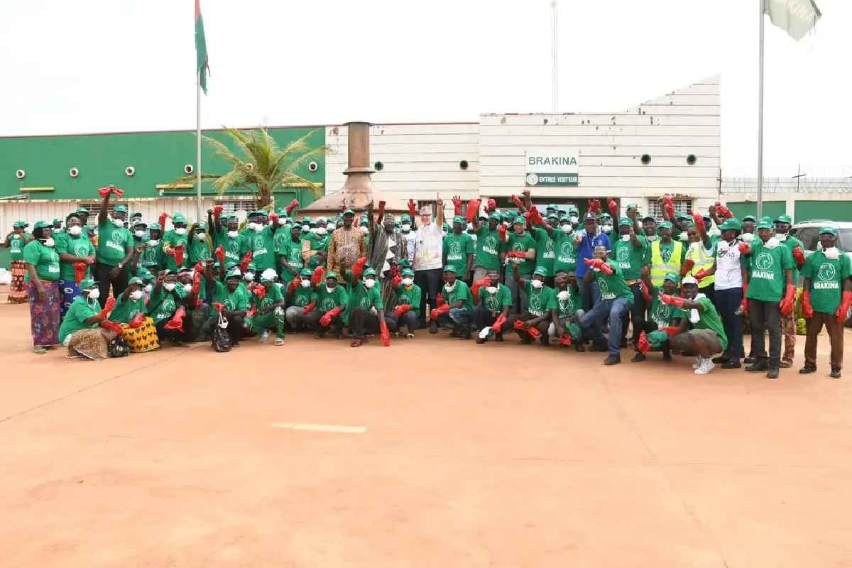 Journée de salubrité à BRAKINA