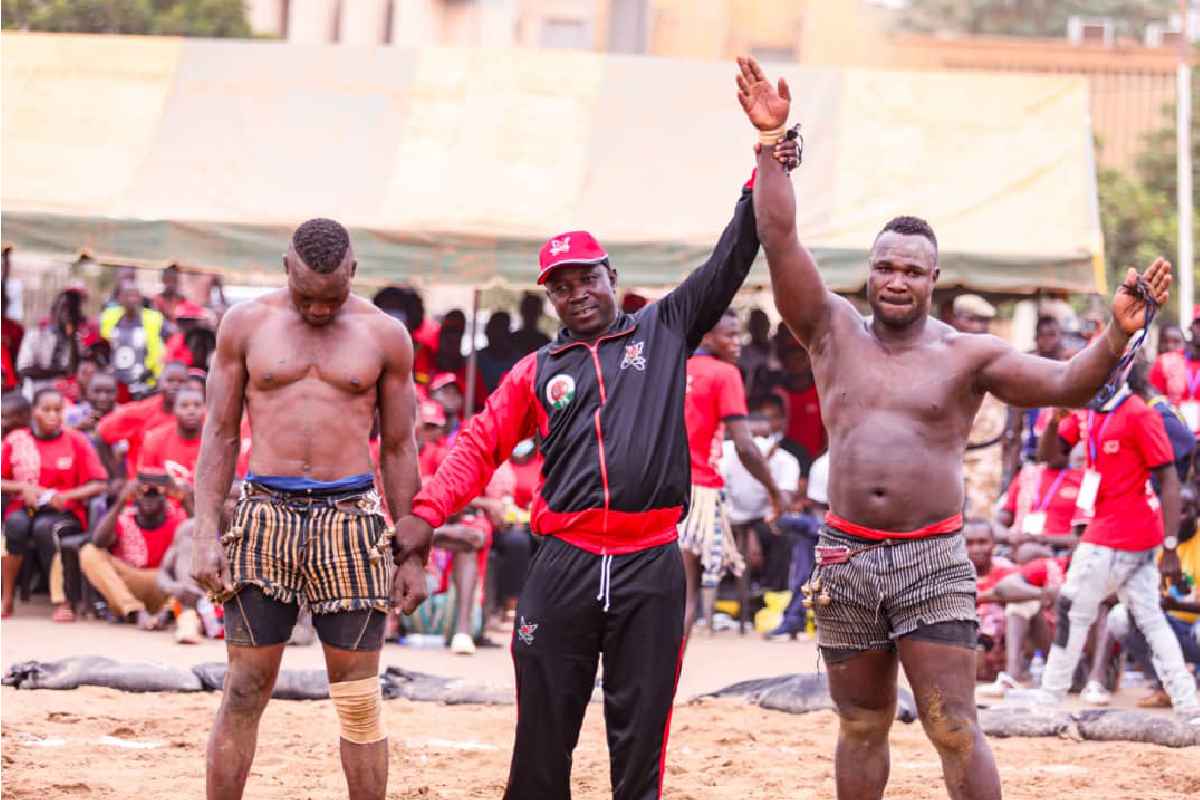 Championnat national de lutte traditionnelle avec XXL Energy