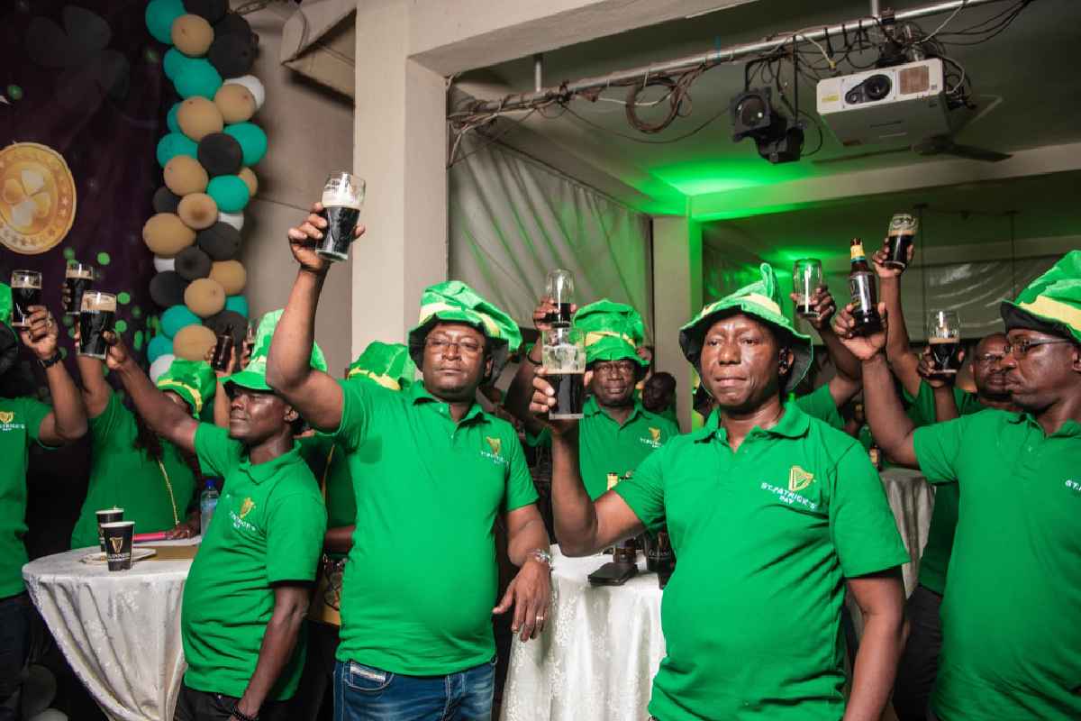 La Saint Patrick fêtée à l’irlandaise avec Guinness