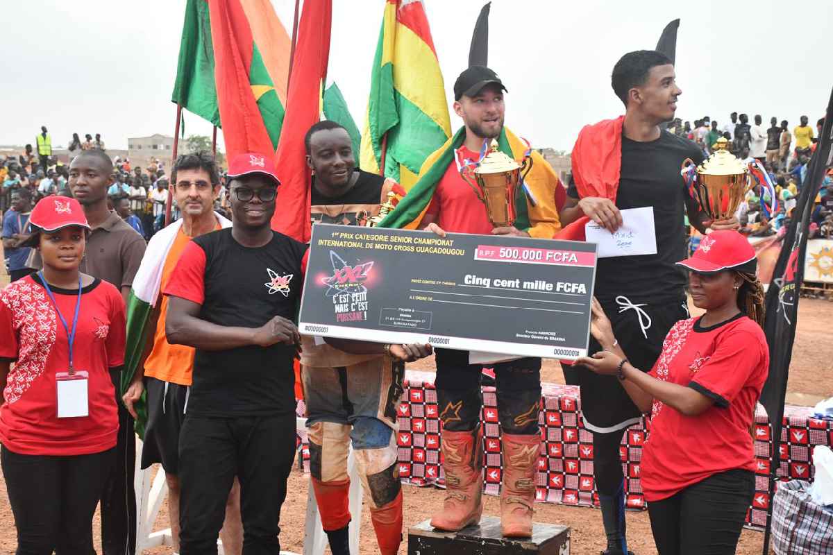 XXL Energy, énergisant officiel du Championnat de Motocross International de Saaba 2022