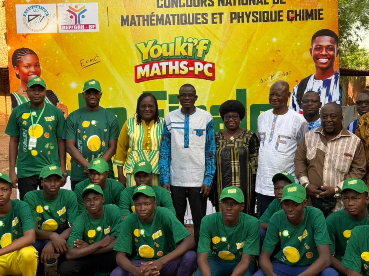 Olympiades YOUKI’F Maths-PC 2026 : les 13 meilleurs candidats du Burkina Faso en lice pour la finale nationale