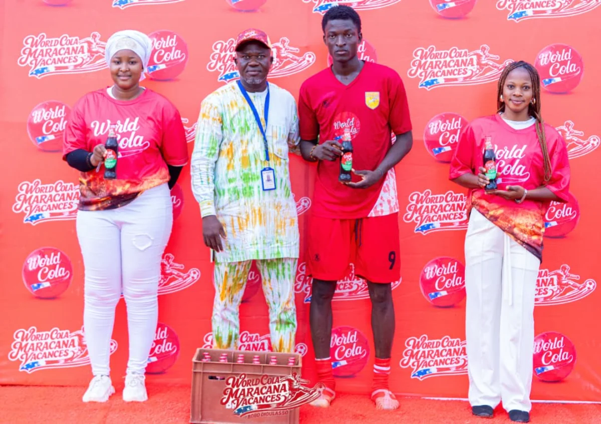 Lancement du World Cola Maracana Vacances, la jeunesse bobolaise a répondu présent