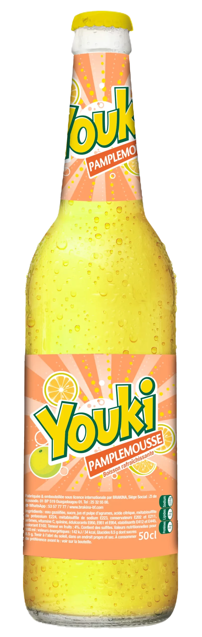 Bouteille Youki Pamplemousse