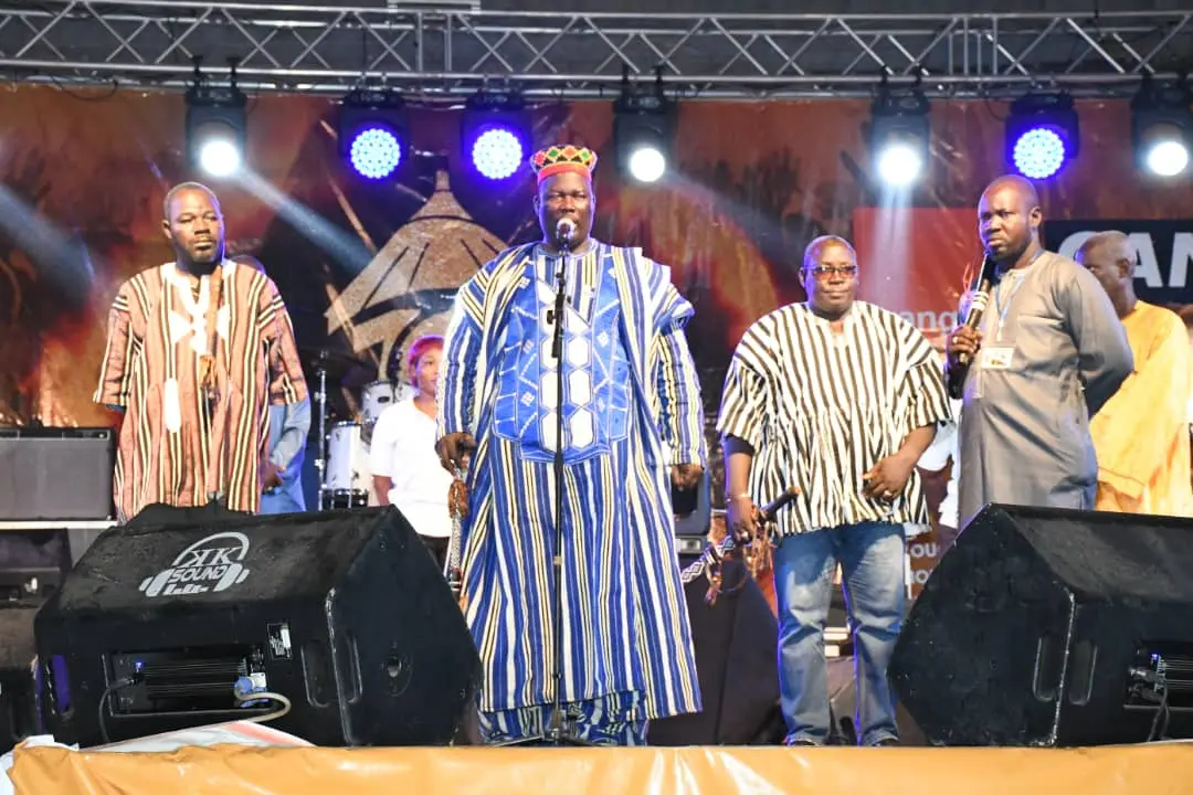 10ème édition du Festival Village du Basga à Mogtédo avec Sobbra - Le Naba de Mogtedo avec ses notables