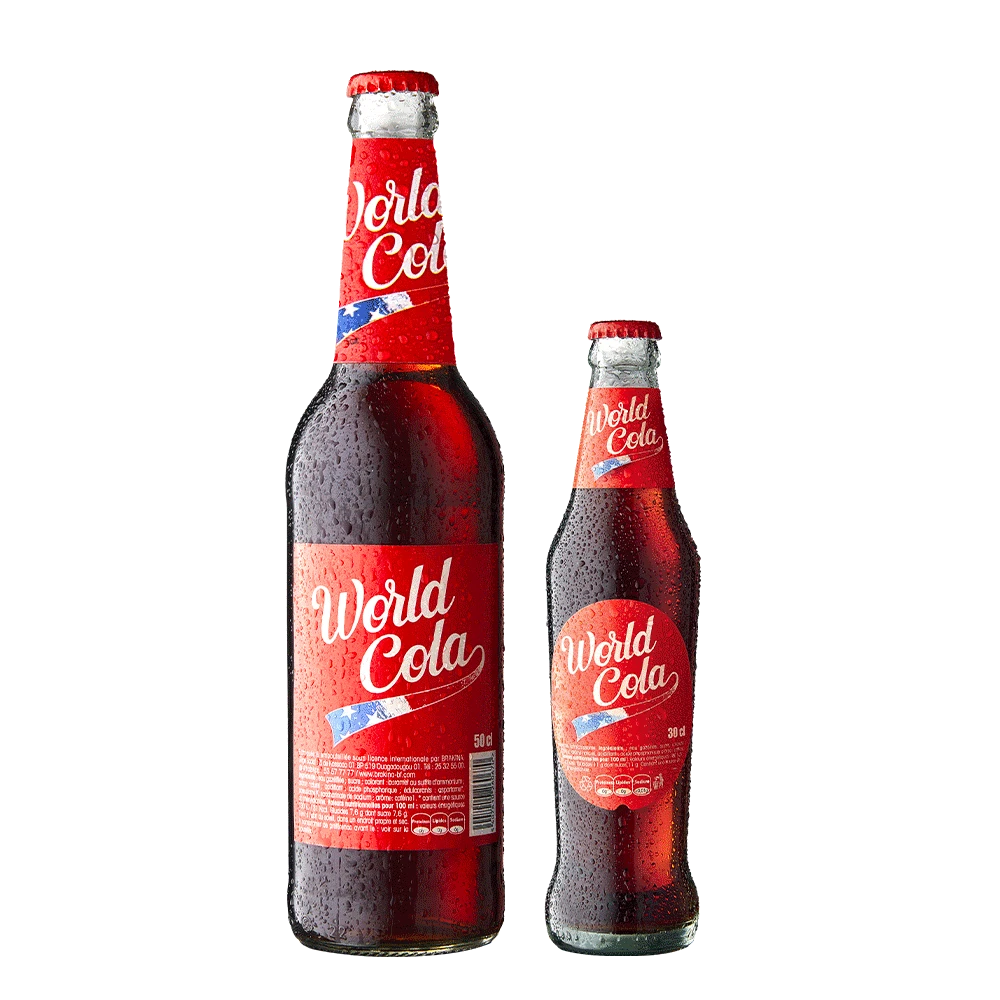 Nouvelle bouteille World Cola 2024