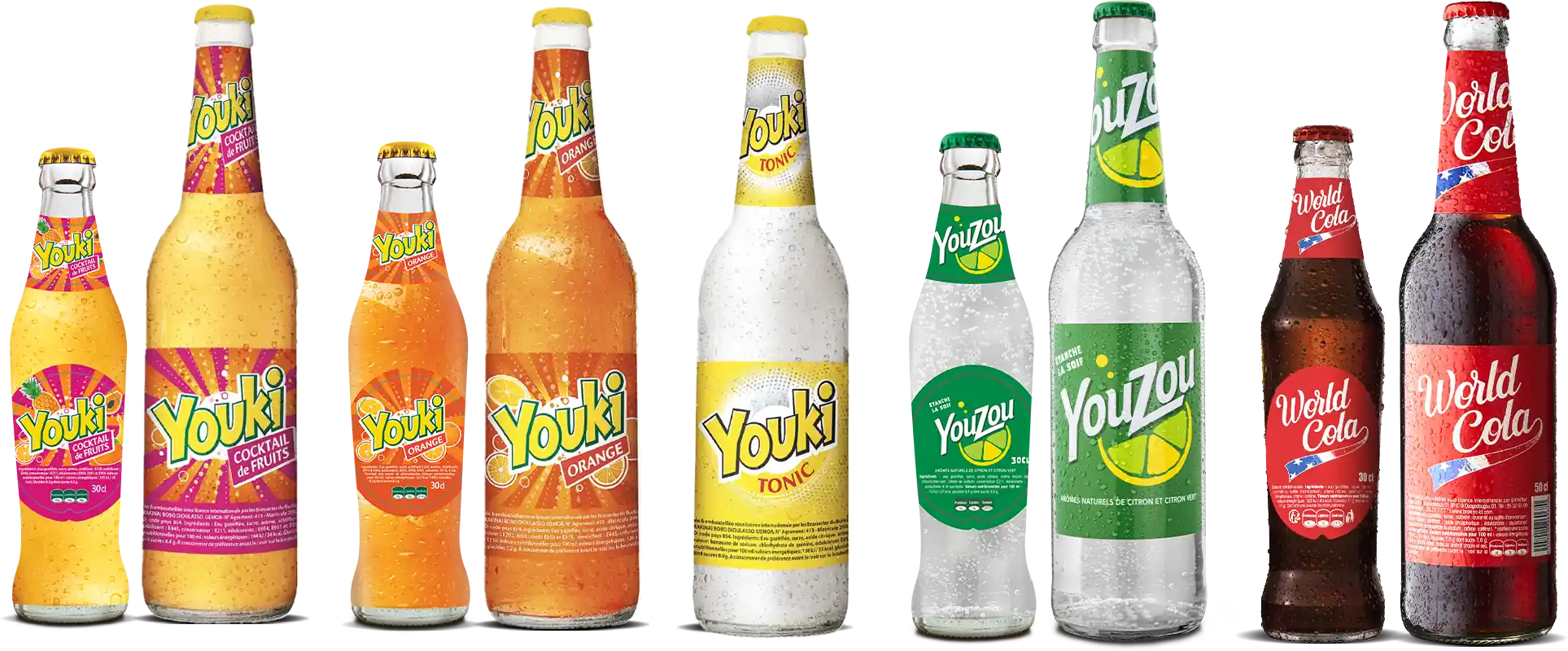 Toutes les boissons gazeuses